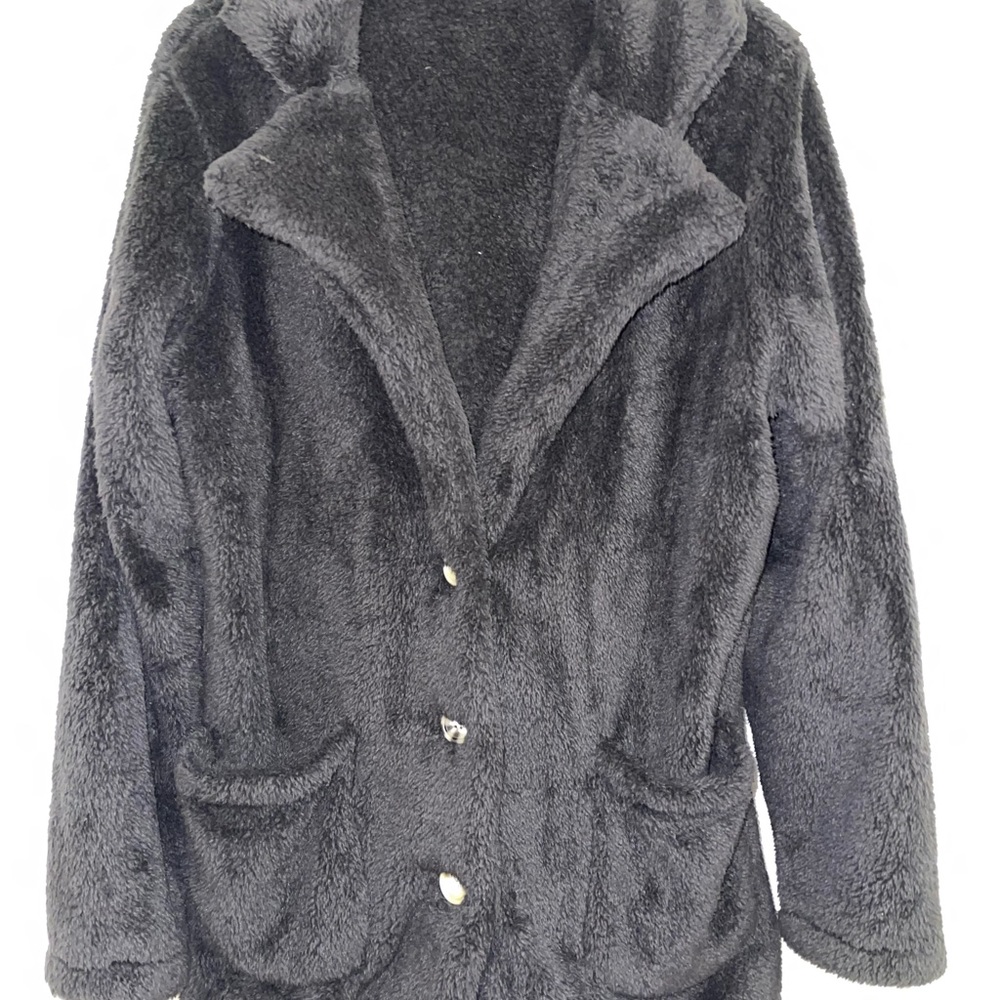 Fuzzy jacket $5
